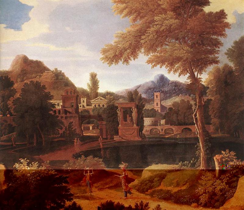 MILLET, Francisque Imaginary Landscape dg oil painting picture